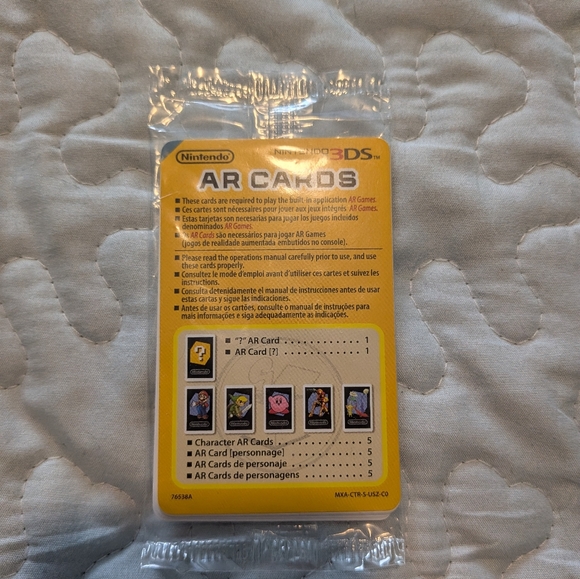 Nintendo Other - Nintendo 3DS AR Cards
